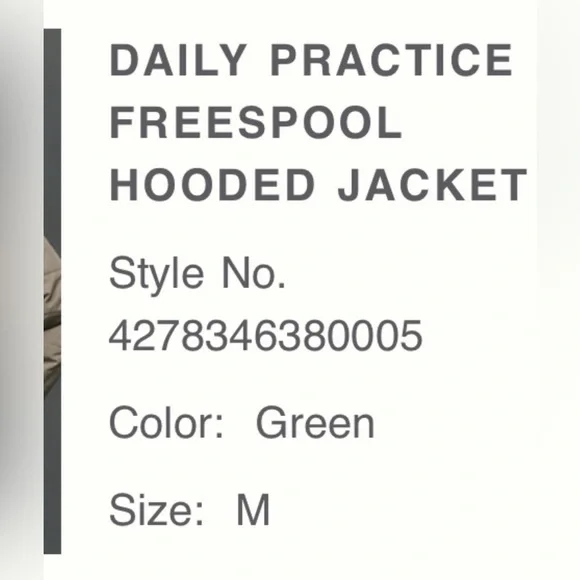 Anthropologie Daily Practice Freespool Hooded Jacket NWT - Picture 2 of 14